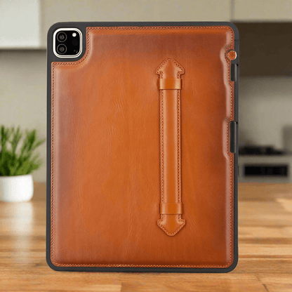 Chocolate Crius Cokeville Leather Case for iPad Pro 11-inch Tan / 6th Generation