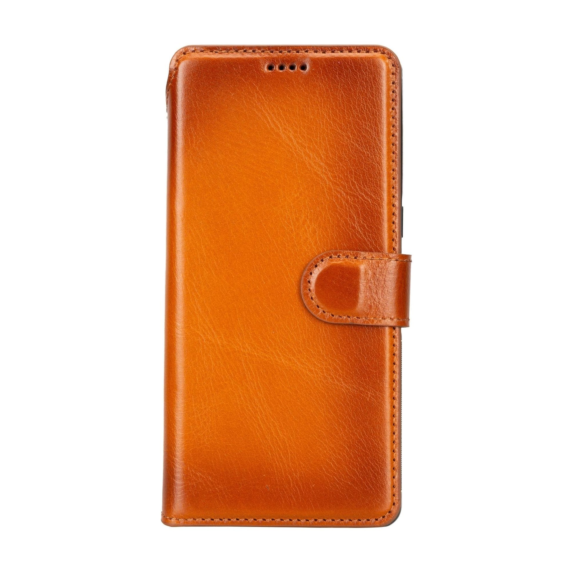 Chocolate Crius Sheridan Leather Detachable Wallet for Google Pixel 7/6/5/4