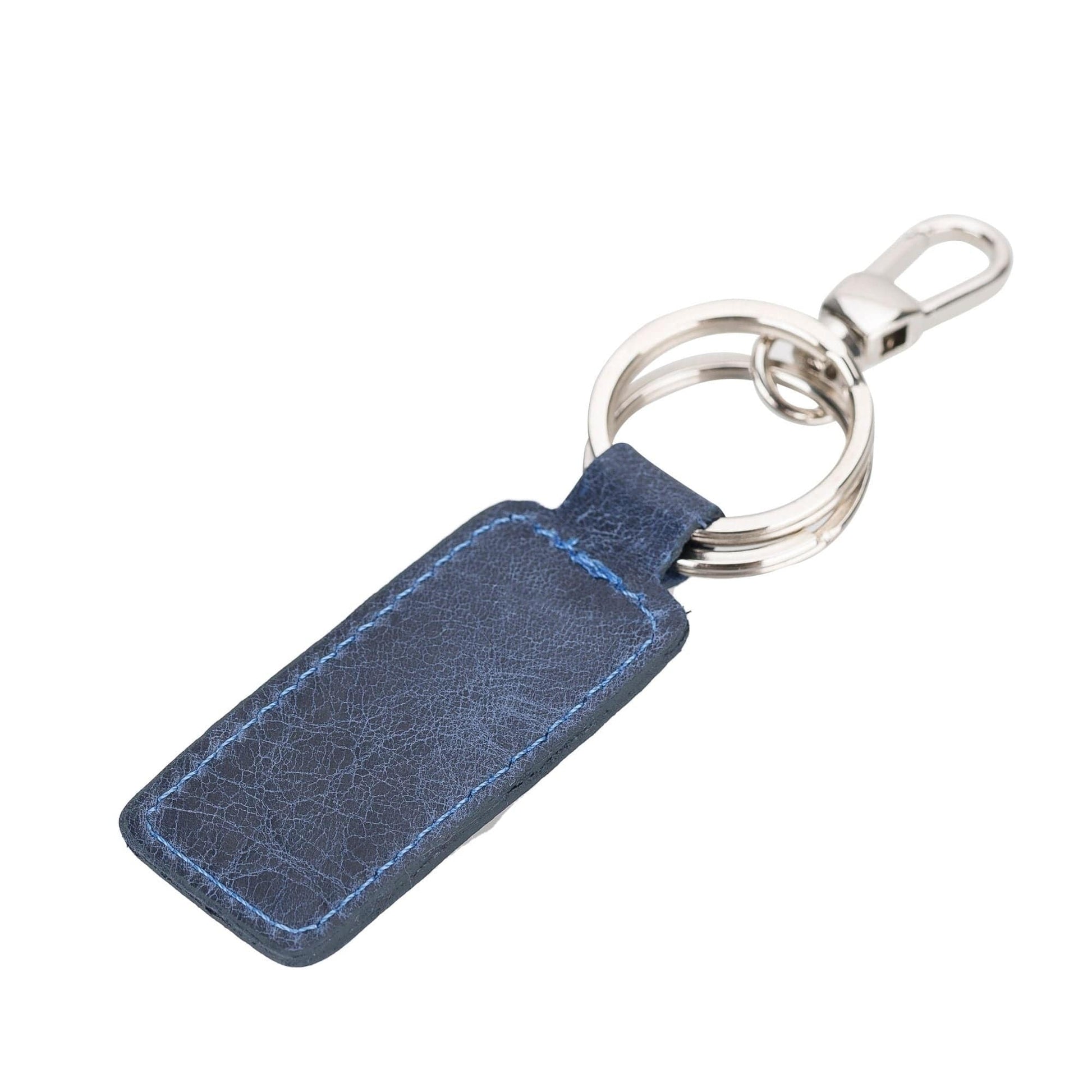 Chocolate Crius Thermopolis Handmade Genuine Leather Keychains