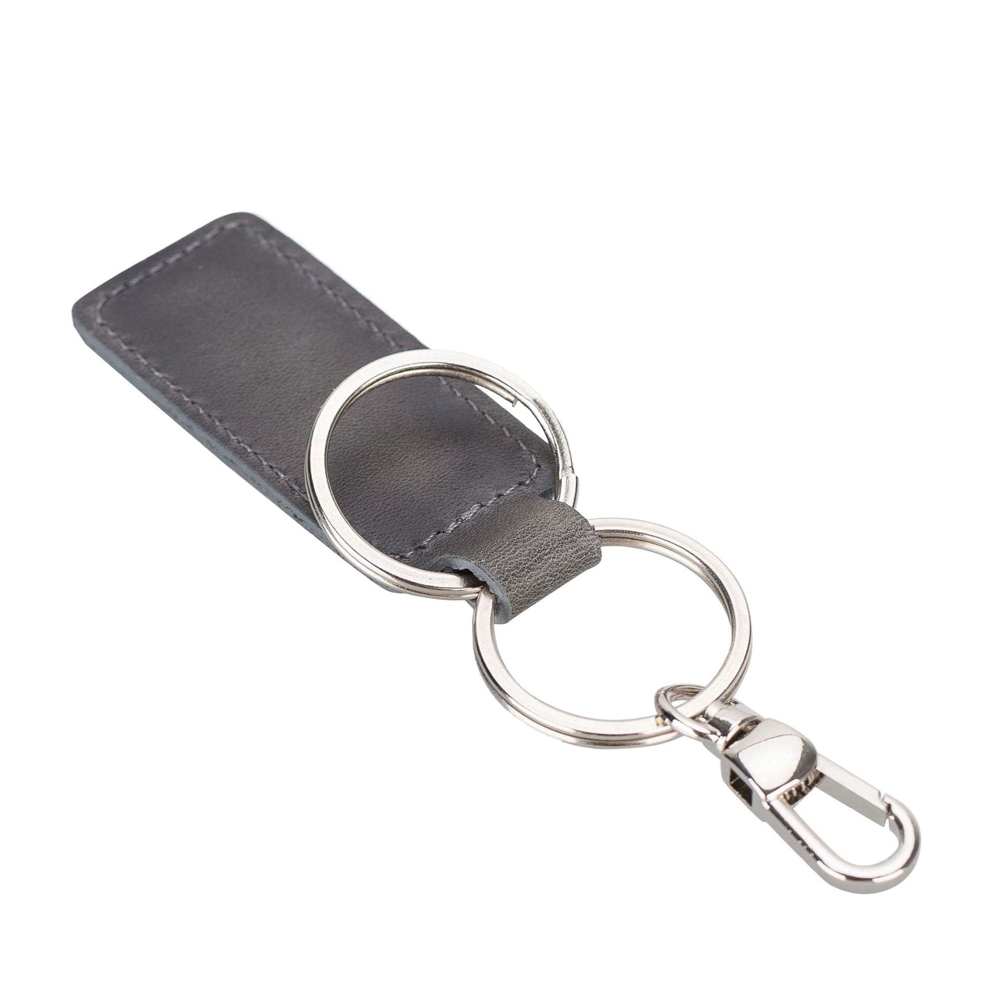 Chocolate Crius Thermopolis Handmade Genuine Leather Keychains