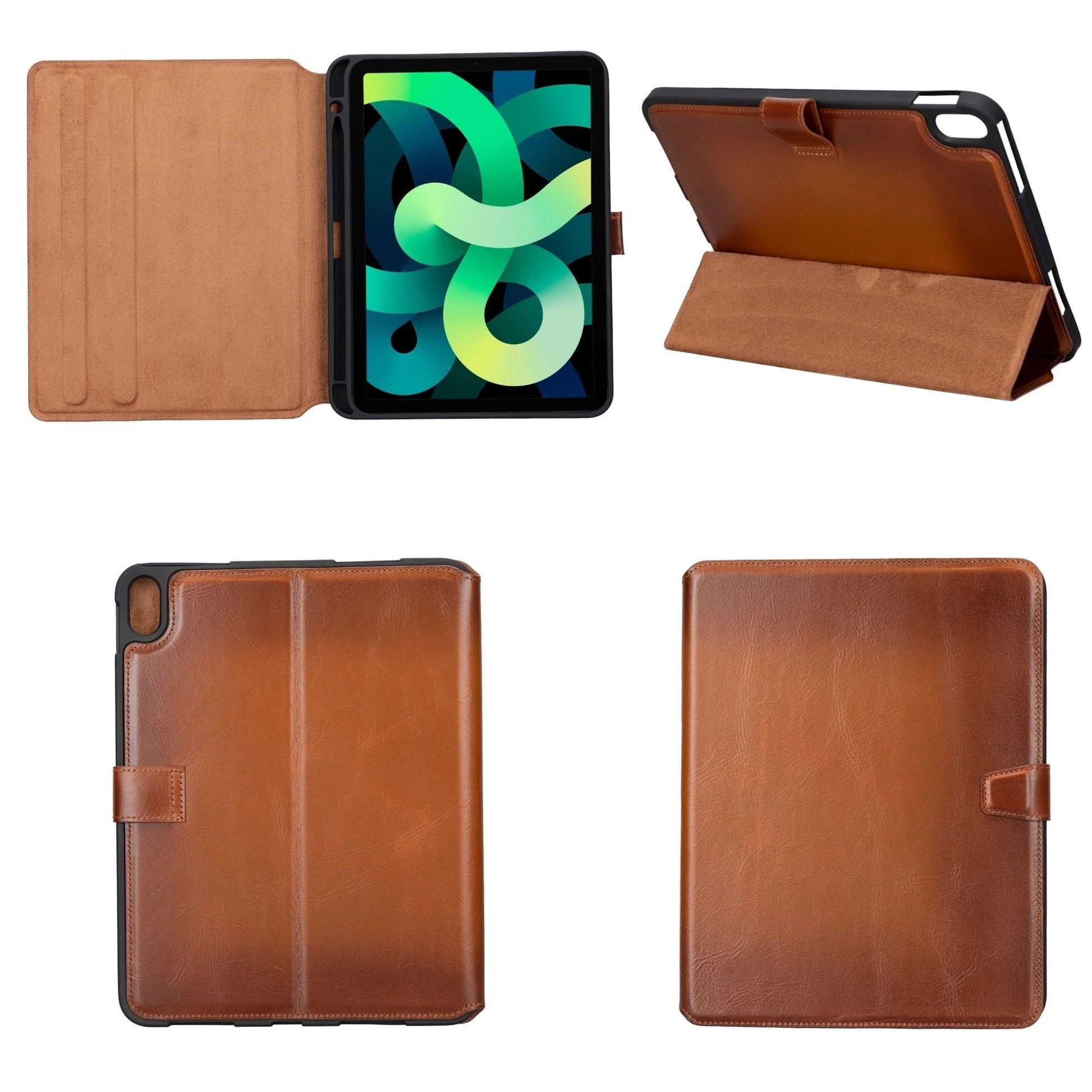 Chocolate Crius Wheatland Leather Case for Apple iPad 10.9-Inch