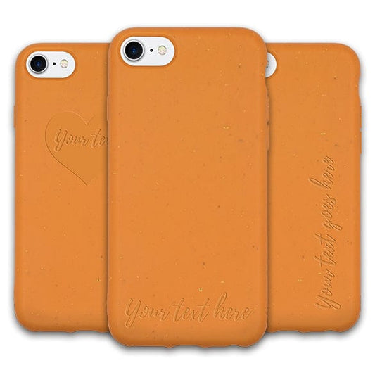 MMORE Biodegradable Personalized Phone Case - Orange