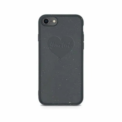 MMORE Cases Biodegradable Personalized Phone Case - Black Heart / iPhone 6/6S/7/8/SE2/SE3