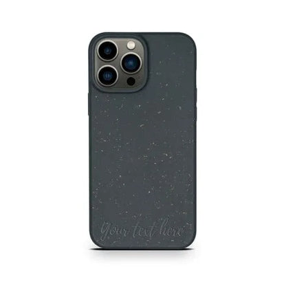 MMORE Cases Biodegradable Personalized Phone Case - Black Horizontal / iPhone 13 Pro