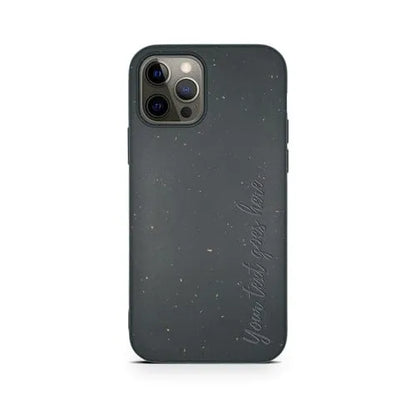 MMORE Cases Biodegradable Personalized Phone Case - Black Vertical / iPhone 12 Pro