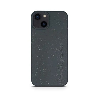 MMORE Cases Biodegradable Personalized Phone Case - Black Vertical / iPhone 13