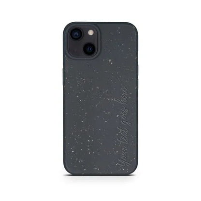 MMORE Cases Biodegradable Personalized Phone Case - Black Vertical / iPhone 15