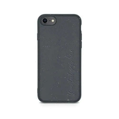 MMORE Cases Biodegradable Personalized Phone Case - Black Vertical / iPhone 6/6S/7/8/SE2/SE3