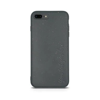 MMORE Cases Biodegradable Personalized Phone Case - Black Vertical / iPhone 6/6S PLUS