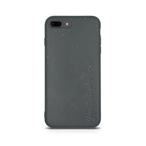 MMORE Cases Biodegradable Personalized Phone Case - Black Vertical / iPhone 7/8 PLUS