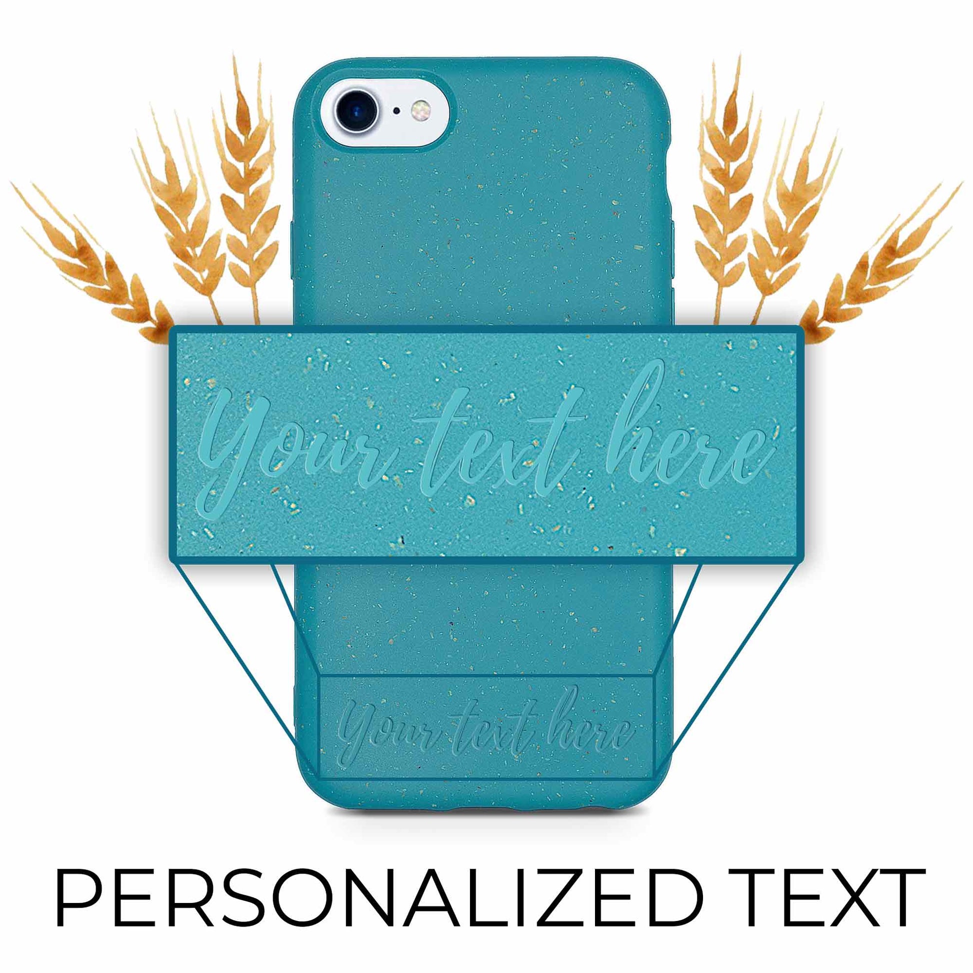 MMORE Cases Biodegradable Personalized Phone Case - Ocean Blue