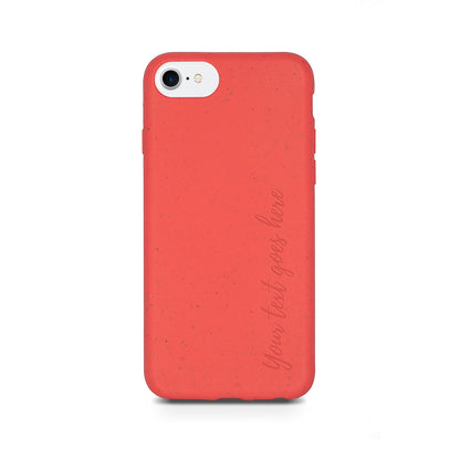 MMORE Cases Biodegradable Personalized Phone Case - Red