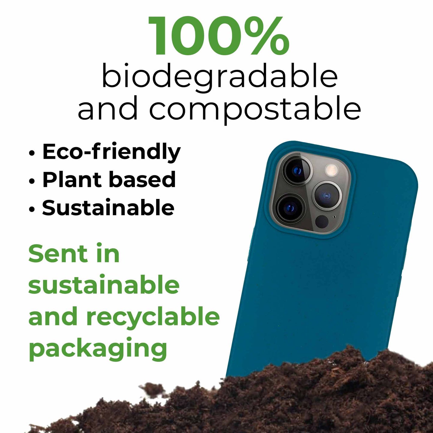 MMORE Cases Biodegradable phone case - Deep Sea Blue