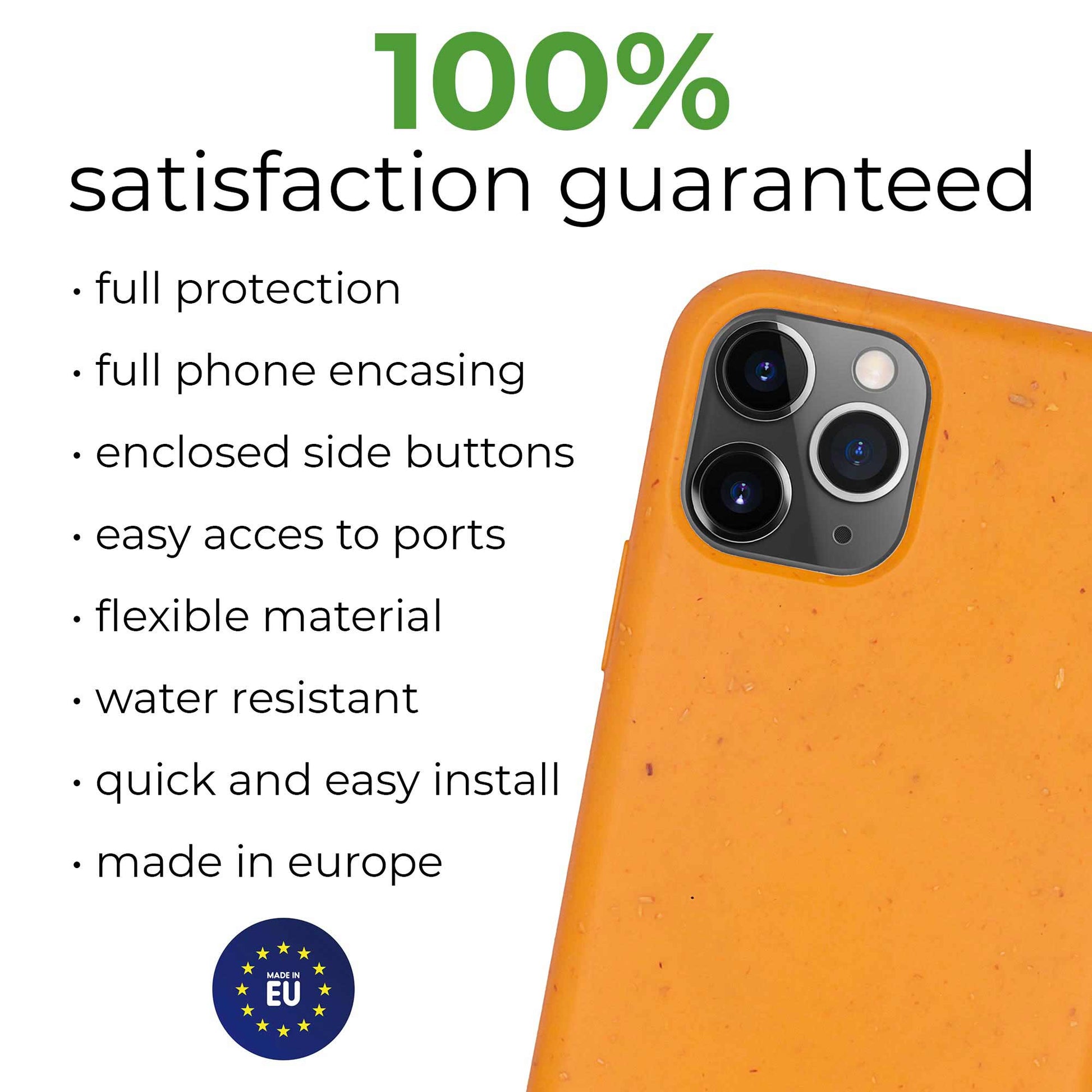 MMORE Cases Biodegradable phone case - Orange