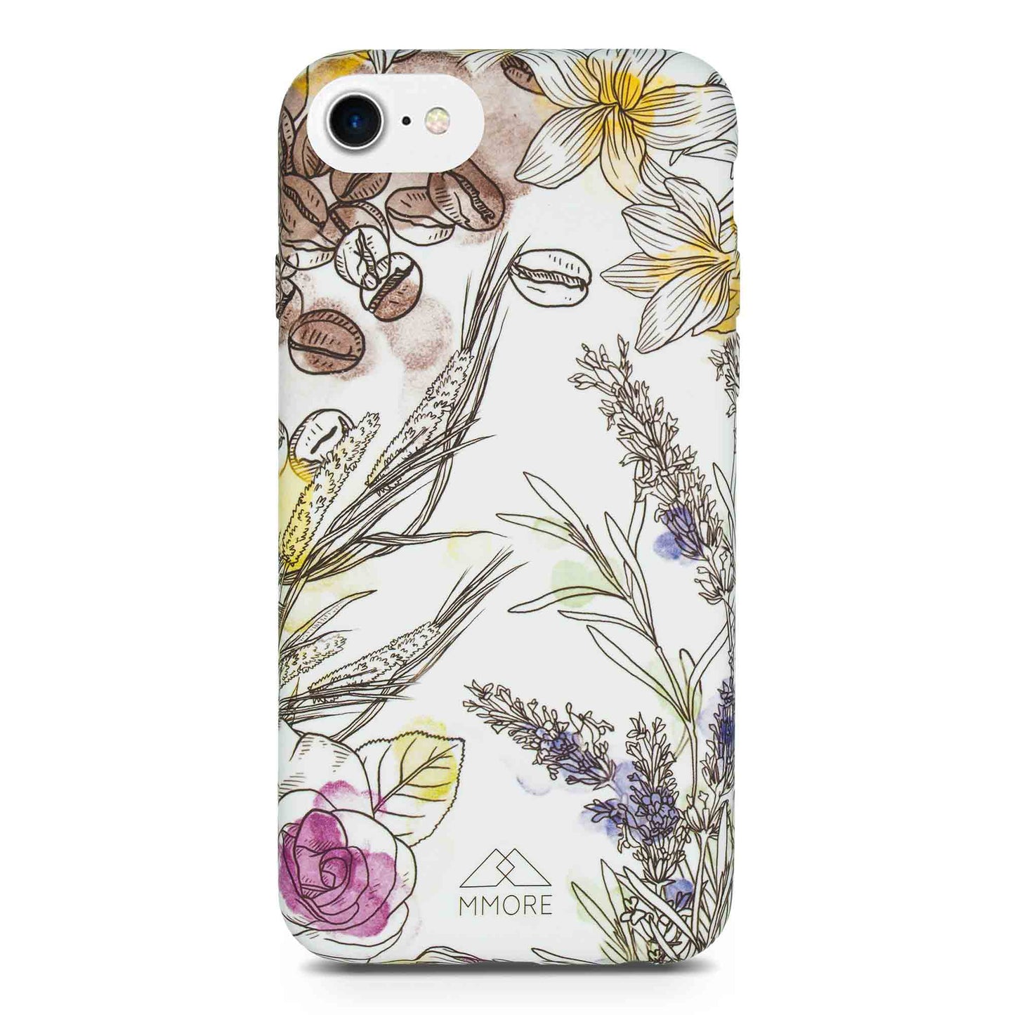 MMORE Cases Biodegradable - Watercolor Design - Phone Case iPhone 6/6S/7/8/SE2/SE3