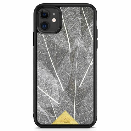 MMORE Cases Organic Case - Skeleton Leaves iPhone 11