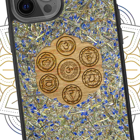 MMORE Cases The Seven Chakra Symbols - Lavender