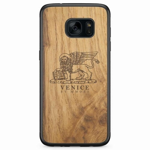 MMORE Cases The Venice case - The Lion of St. Marco with the lettering Samsung Galaxy S7