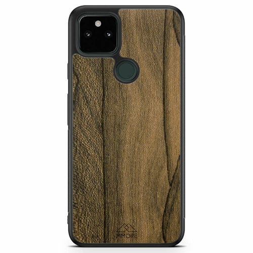 MMORE Cases Ziricote rare wood Google Pixel 5