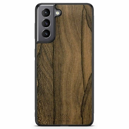 MMORE Cases Ziricote rare wood Samsung Galaxy S21