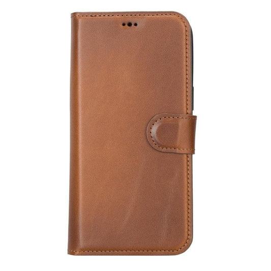 Toronata Casper iPhone 12 Series Detachable Leather Wallet Case