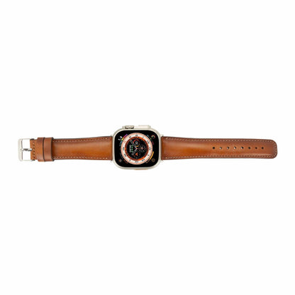 Toronata Jackson Leather Bands for Apple Watch 9, Ultra 2 & SE