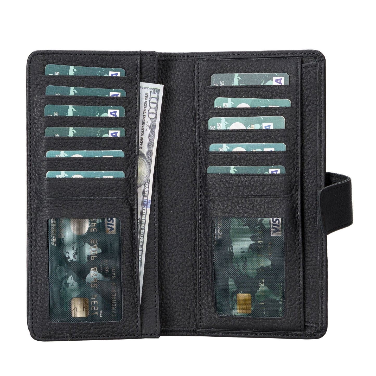 Toronata Lander Leather Phone Wallet and Multiple Card Holder for Women