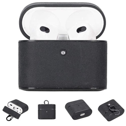 Toronata Laramie Leather Case for Apple AirPods 3 AirPods 3 / Black