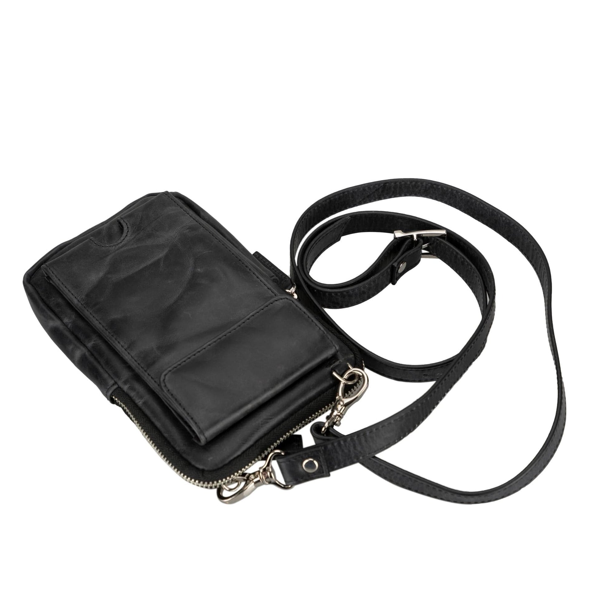 Toronata Niagara Leather Crossbody Phone Bag for Men