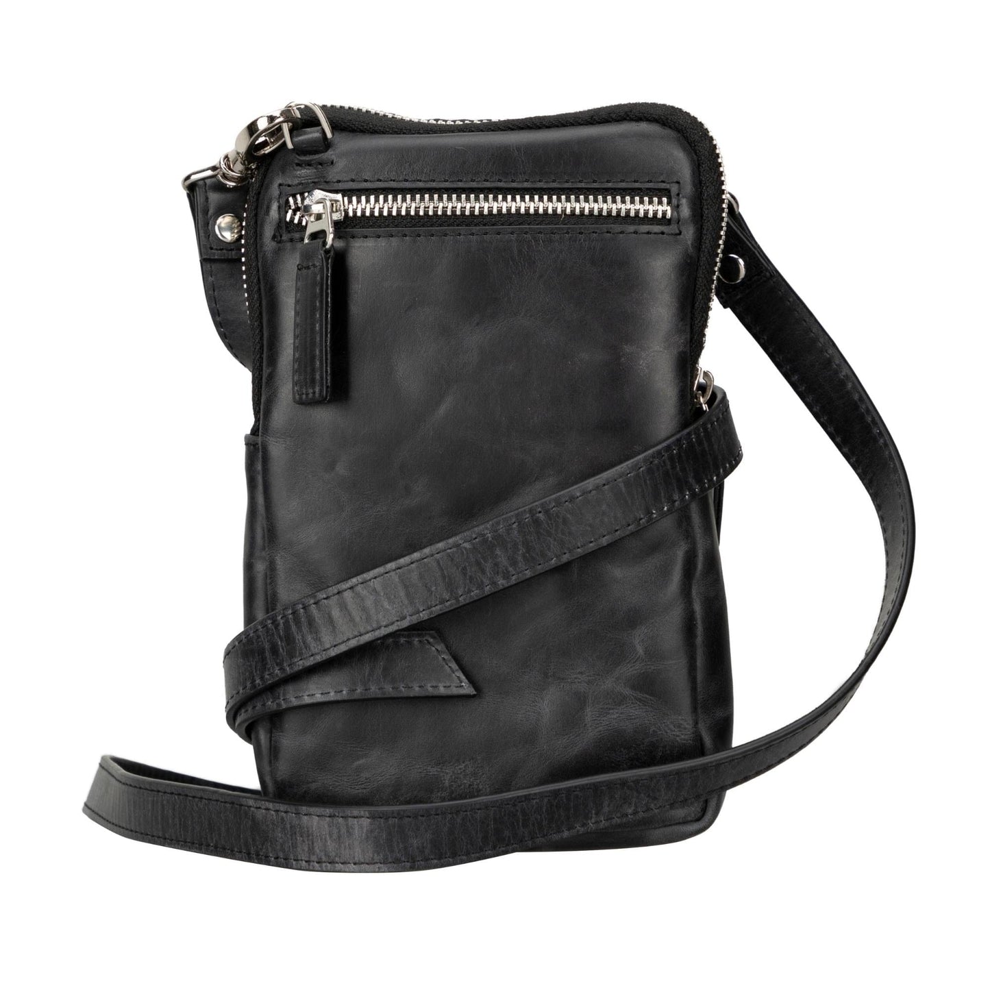 Toronata Niagara Leather Crossbody Phone Bag for Men