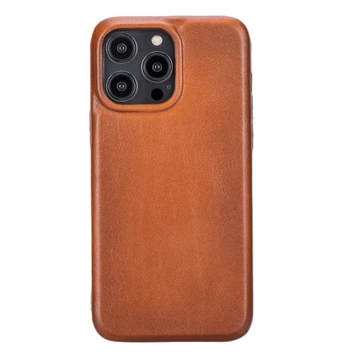 Toronata Pinedale Leather Snap-on Case for iPhone 11 Series iPhone 11 Pro Max / Tan